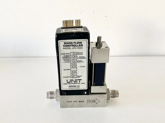 Unit UFC-1020 MFC Mass Flow Controller N2O, 1000 SCCM