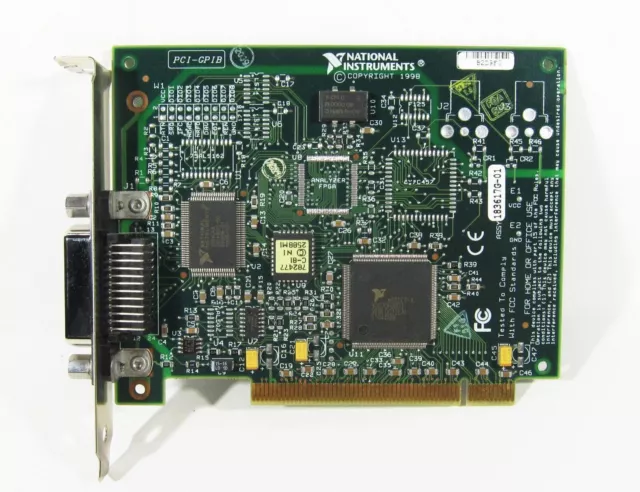 National Instruments NI PCI-GPIB/+ IEEE 488.2 Interface PCI Card 183617G-01