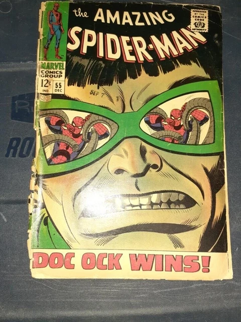 1967 Amazing Spider-Man #55 Doc Ock Wins! Marvel Silver Age Comic GD+