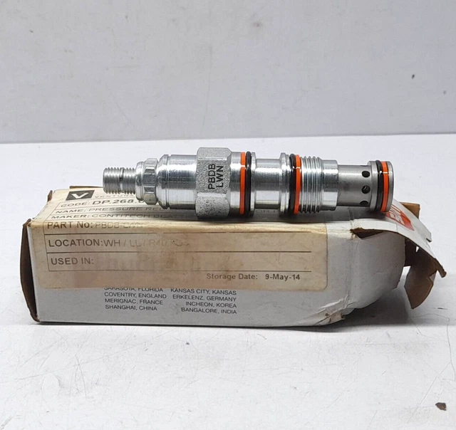 Valvola Di Sicurezza Sun Hydraulics PBFB-LBN-BBB, 3000psi, Nuova