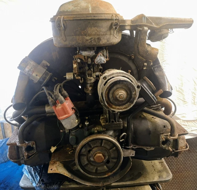 VW AIRCOOLED 1600 cc Engine Beetle/buggy/Baja/trike £650.00 - PicClick UK