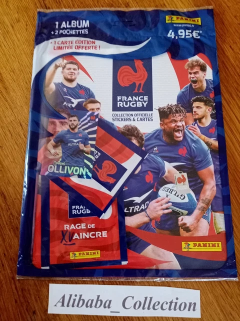 PANINI ALBUM VIERGE Rugby 2012 + 5 Pochettes Excellent Etat EUR 3,00