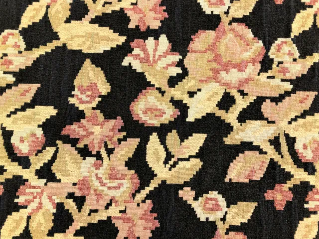 1.25 Yard Kravet Lee Jofa Desert Rose Floral Tapestry Upholstery Fabric