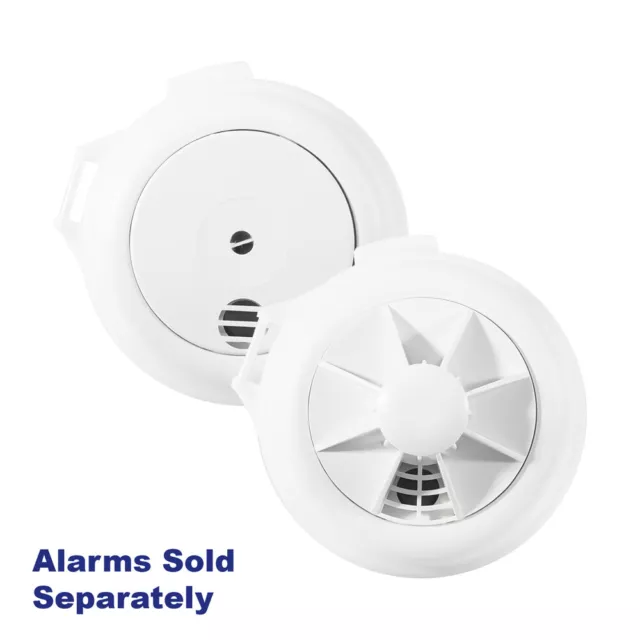 Firehawk Mains Powered FHN250RB Smoke & FHN450RB Heat Alarms w/ 10 Year Battery