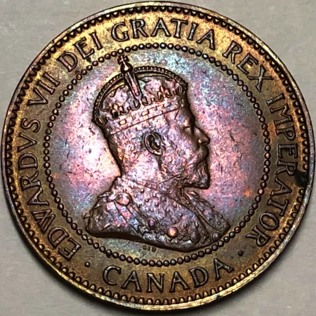 Canada 1907 H - Large Canadian Cent