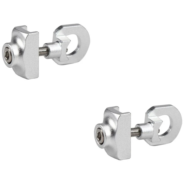 2 Pieces Chain Tensioner Bicycle Single Roller Bike Adjuster Bmx Mountain