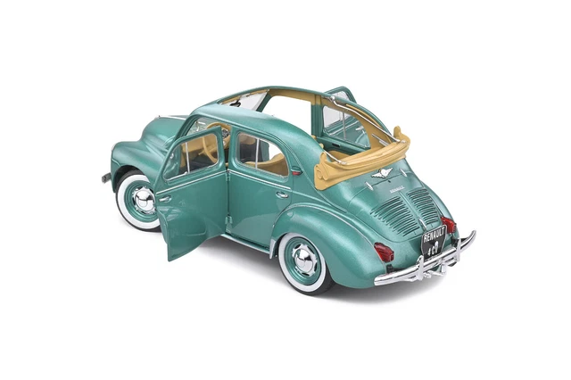 Renault 4CV Convertible Vert Ardennes,echelle 1:18,Solido,neuve 5