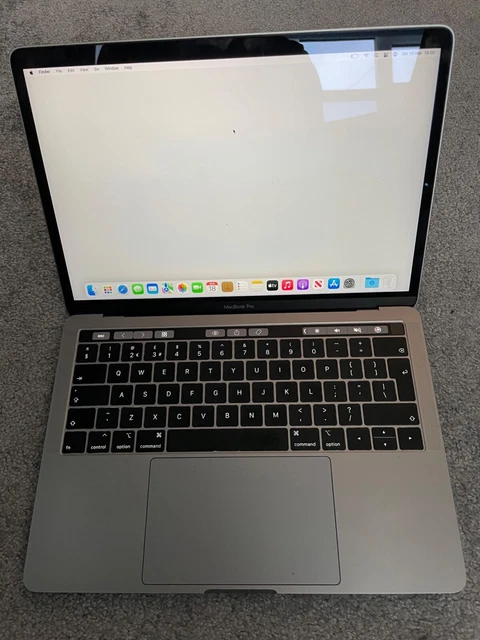 MacBook Pro 13.3" 2018 Touchbar Apple A1989 Core i7 2.70ghz 16GB RAM 500GB SSD