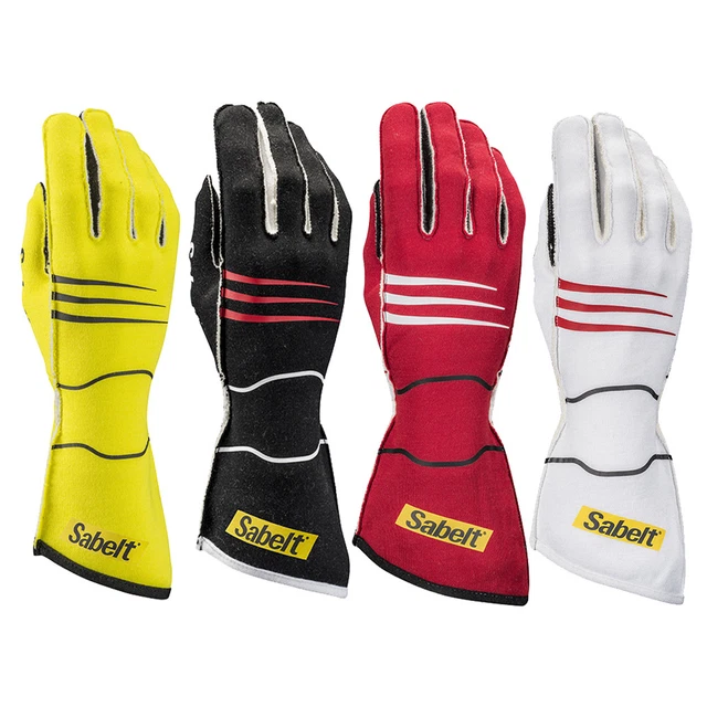 SABELT Gants Hero TG-9 Tailles à Partir De XS À XL - FIA8856-2000 Empan Silicone