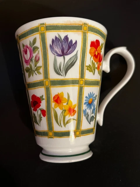 Grande Tasse Roy Kirkham - Fine Bone China - Rosemary - 1996
