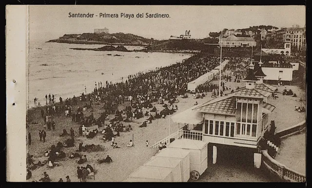 1189.-SANTANDER -Primera Playa del Sardinero (Ed. Vilches)