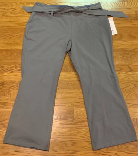 WOMEN WITH CONTROL by Renee Greenstein Gray Pants, Size: 2XP - New with ...