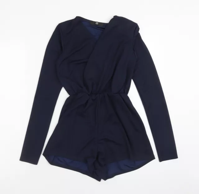 Maglione da donna blu poliestere Missguided taglia 8