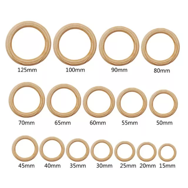 Natural Unfinished Circles Bracelet Jewelry Making Accessories