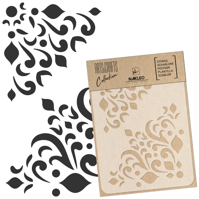 Starmood Stampa Per Cemento Fai Da Te 35x35 Cm - Stampo Riusabile Per Sentieri E Pavimenti Da Giardino, Ideale Per Creare Percorsi Decorativi