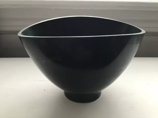 Vintage Dental Impression Mixing Bowl Rubber Hygienic Flexibole made in USA