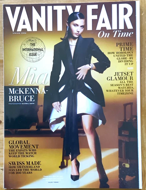 Spring Time Author VANITY FAIR ON Time Spring 2024 – International Issue Mia McKenna-Bruce ...