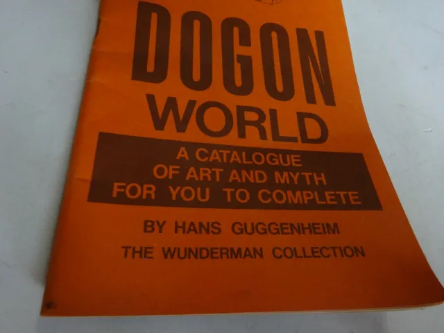 DOGON WORLD Catalogue of Art & Myth Art Africain Hans Guggenheim Wunderman 3
