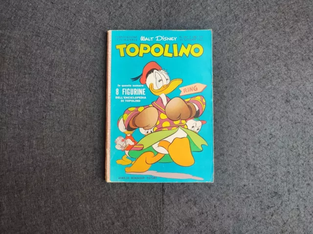 TOPOLINO LIBRETTO Nr. 307 Ed. Mondadori 1961 NO FIGURINE ***