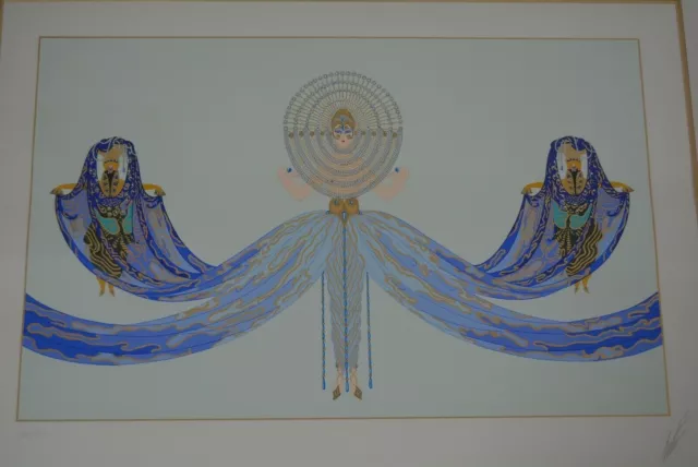 ERTE "La Mediterranée" RARE LIMITED EDITION Serigraph Roman Petrovich Tyrtov