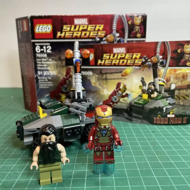 Lego Marvel Super Heroes IRON MAN VS MANDARIN ULTIMATE SHOWDOWN #76008, 100%