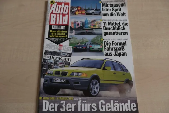 3) Auto Bild 20/2000 - Toyota MR 2 mit 140PS besse - Tips für Renault Megane Geb