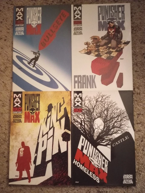 Punisher MAX Jason Aaron Complete Similar To Marvel Omnibus