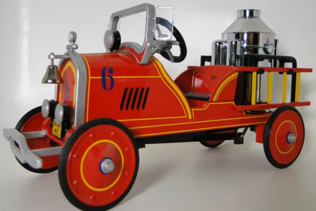 Ford Fire Engine Truck MINI Pedal Car Custom Built Metal Body Model