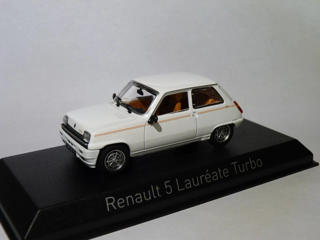 Norev 1/43 Renault 5 Turbo Blanc 1985 - Série Rue 510513 - Miniature Collection