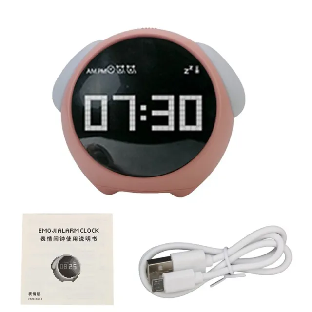 Para el Hogar Luz  LED Digital Luz Controlada por Voz Reloj Despert1761