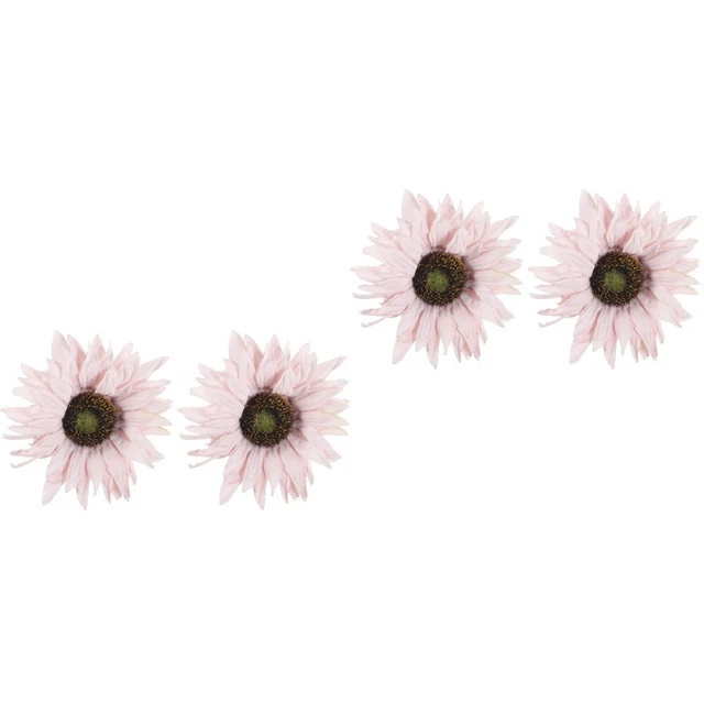 4 Pcs Sunflower Curtain Tie Back Holders Drapery Holdback Clips Home Office