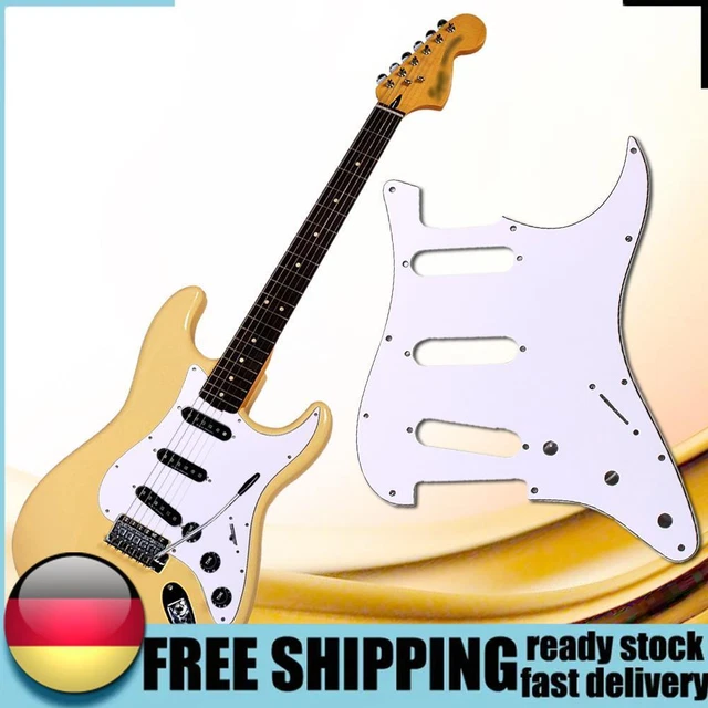 3Ply SSS Stil 11 Montage Schraube Löcher PVC e-Gitarre schlagbrett für den Schut
