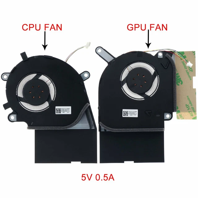 Wangpeng New GPU Cooling Fan For ASUS ROG Strix G15 G513RC G17 G713RC GPU Cooling Fan GeForce RTX3050 DC5V 0.5A