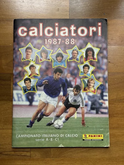 Album Figurine Calciatori PANINI 1987-88 Campionato Italiano di Calcio