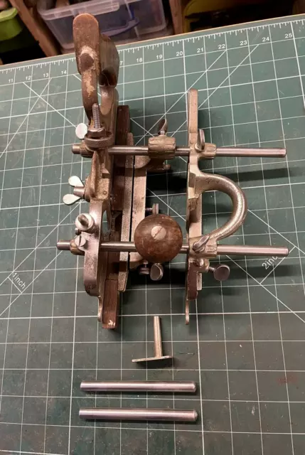 Stanley USA Sweetheart No.45 Combination Plane with some Cutters.