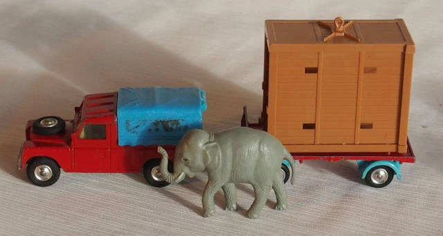 Boite Vide Corgi Toys Gift Set 19 Land Rover Chipperfields Collection