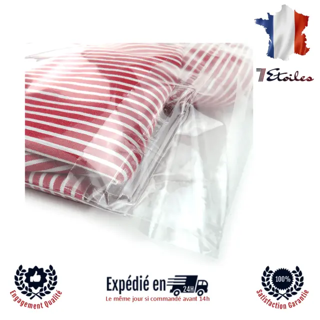 Transparent Sacs D'envoi Rabat Adhesif Pochettes Sachets Cellophane Cristal