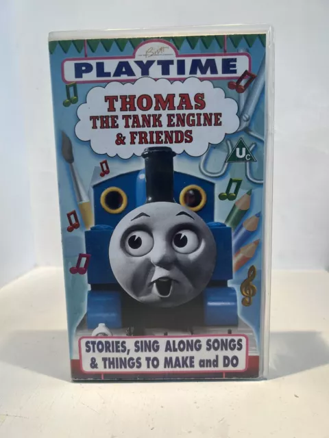 THOMAS THE TANK Engine & Friends Vhs Video - Playtime / Things To Make ...
