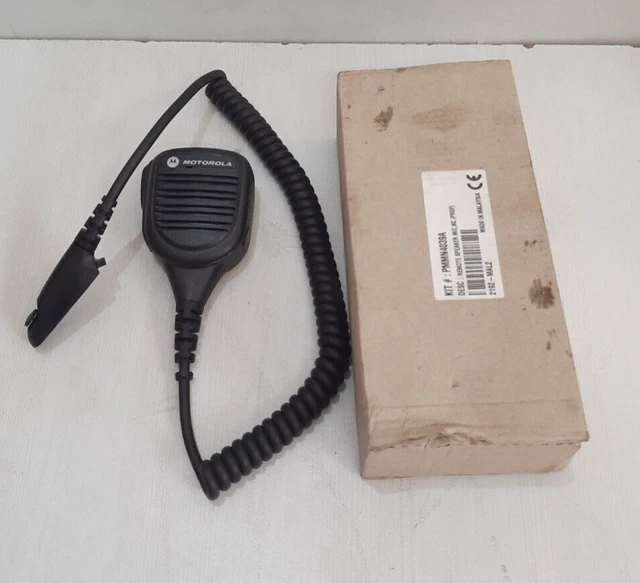 Motorola PMMN4039A Remote Speaker Mic,NC Free Shipping