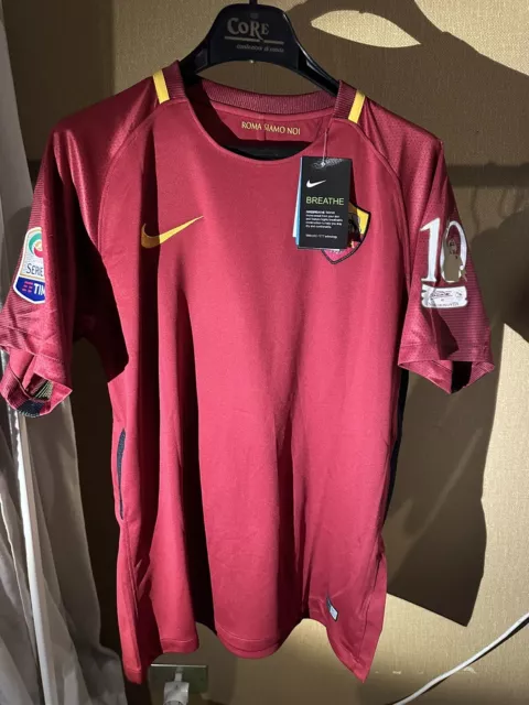 Maglia Jersey Francesco TOTTI #10 Roma home Last Game 2017