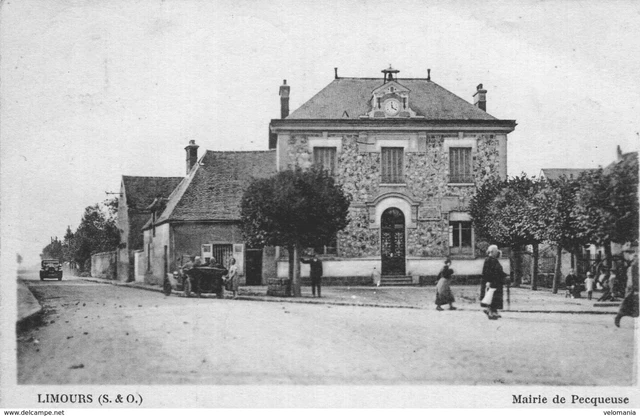 S2927 cpa 91 Mairie de Pecqueuse