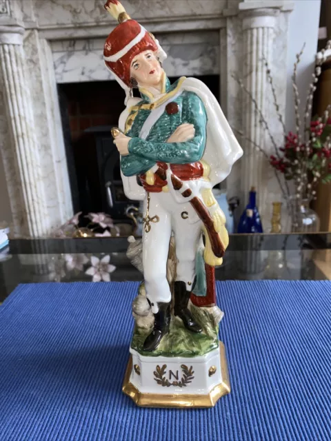 Porcelain Figurine Statue of the Napoleon Bonaparte