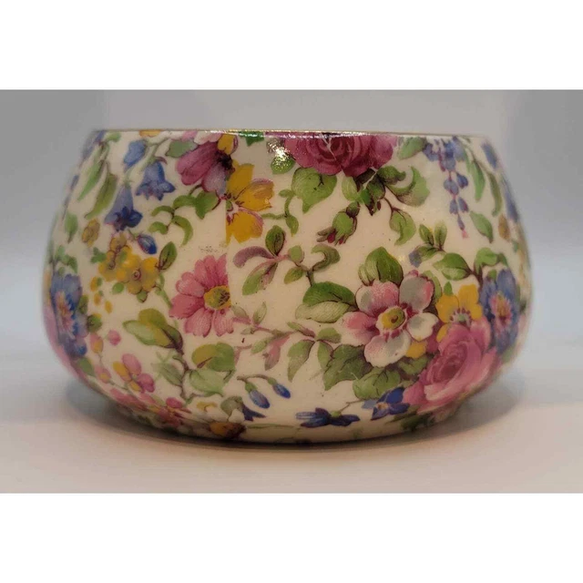 Royal Winton Grimwades England Summertime Open Sugar Bowl