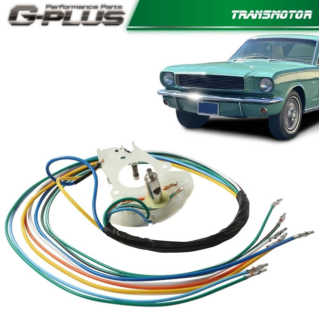 Fit For 1965-1966 Mustang Turn Signal Switch Cam With Wire Harness Bronco Comet
