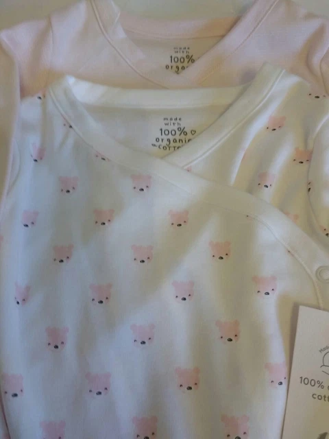 Tesco baby vests best sale long sleeve