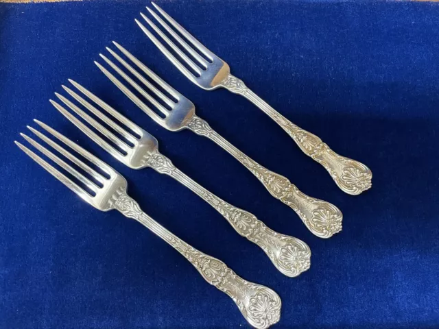 One Gorham  King George Pattern  8" Dinner Fork 1894   ML