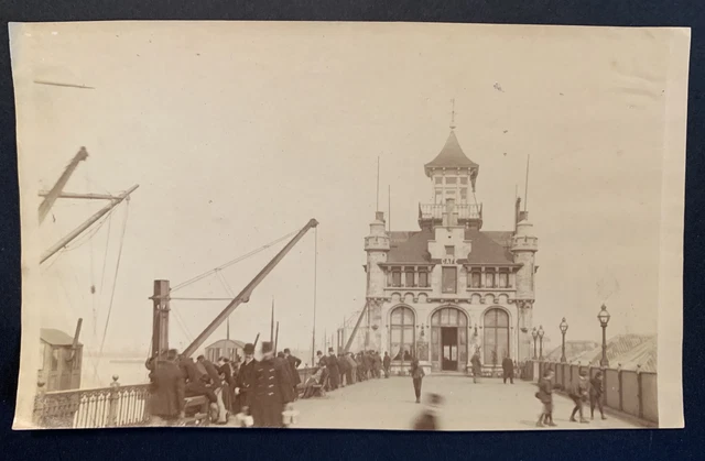 LIV15030  Photographie Photo vintage d&#039;époque Belgique Anvers Ostende