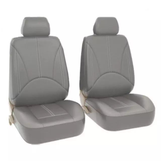 Waterproof Leather Car Seat Cover Protector Cushion Full Set Interior Breathable