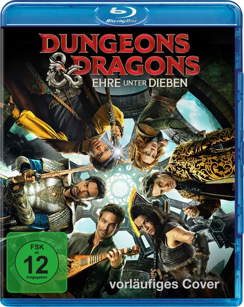 Dungeons & Dragons: Ehre unter Dieben (BR)  Min: 134/DD5.1/WS - Paramount/CIC