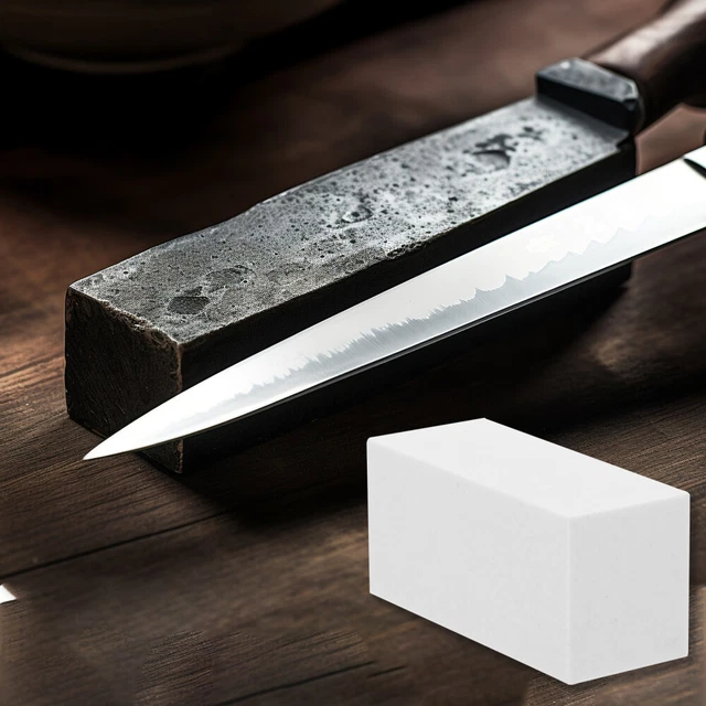 WHITE CORUNDUM CORRECTION Stone Sharpening Block Stones Flattener £8.65